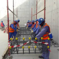 Sarh Alqema Qatar Steel works for pre cast slab